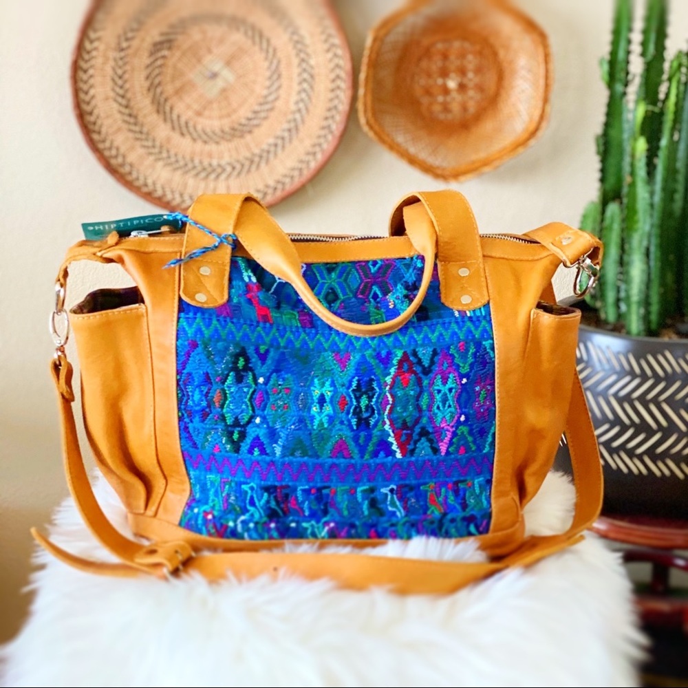 Gorgeous genuine leather convertible bag-back pack